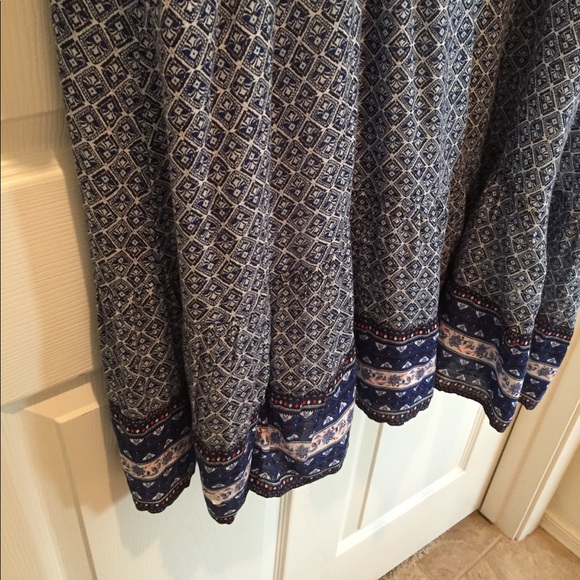 NWT Old Navy mosaic sun dress with white slip - Picture 8 of 8